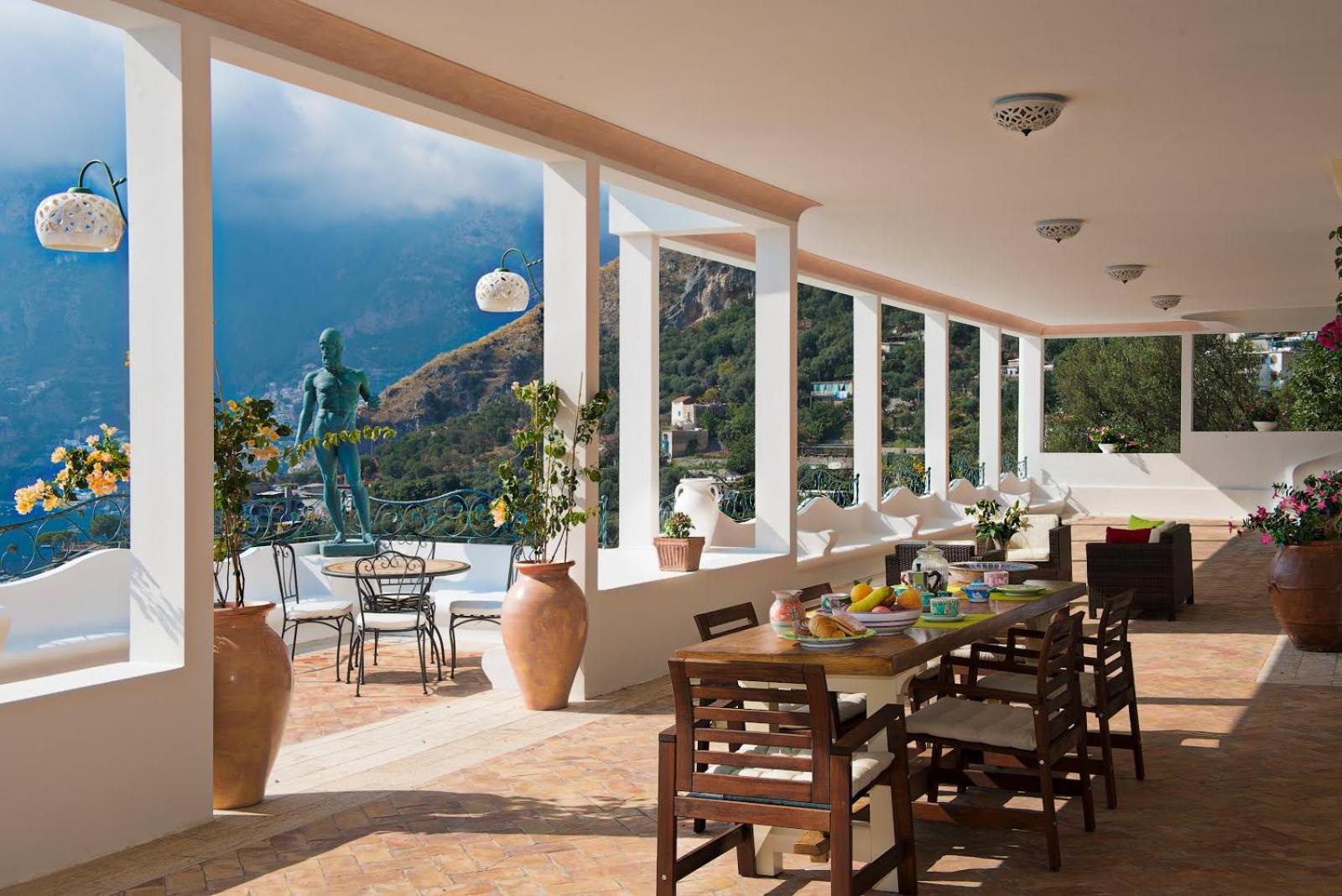 Villa Santa Chiara Positano Suites Kültér fotó